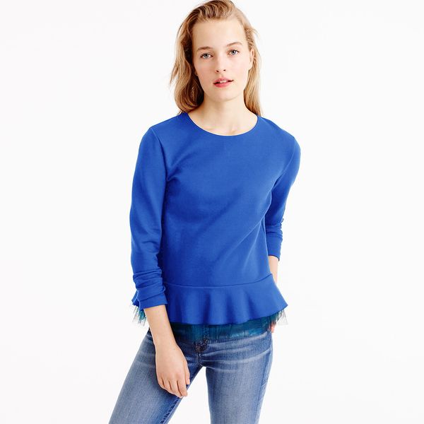 2018 fashion trend women's wear european and american long sleeved pure color blouse shirt zipper chiffon splicing leisure t-shirt, White
2018 fashion trend women's wear european and american long sleeved pure color blouse shirt zipper chiffon splicing leisure t-shirt, White