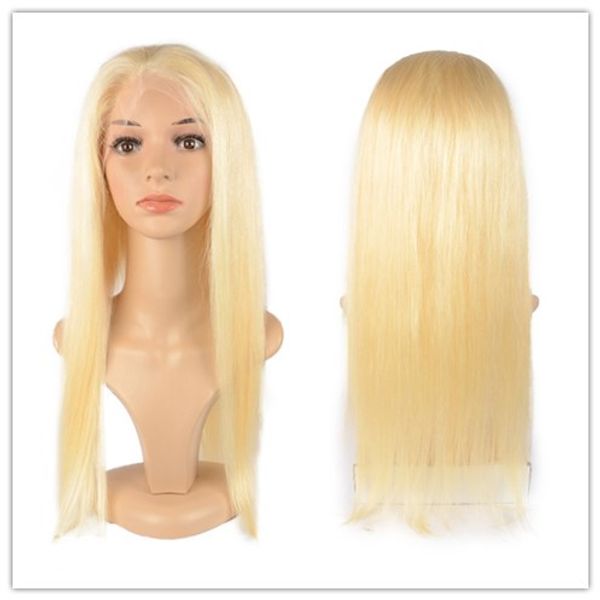 virgin silky straight 18 inches 130 density blonde 613 full lace wigs with baby hair in stock human hair wigs brazilian lace wigs, Black;brown
virgin silky straight 18 inches 130 density blonde 613 full lace wigs with baby hair in stock human hair wigs brazilian lace wigs, Black;brown