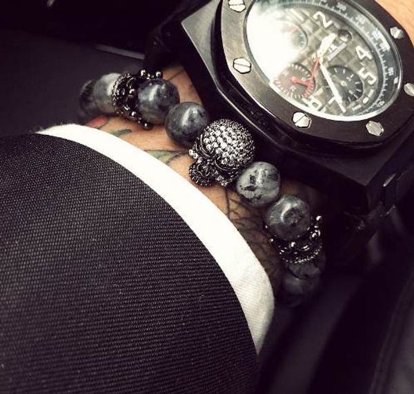 mcllroy buddha bracelet men cz skull charm india labradorite 8mm natural stone light beads bracelet for men handmade jewelry, Golden;silver
mcllroy buddha bracelet men cz skull charm india labradorite 8mm natural stone light beads bracelet for men handmade jewelry, Golden;silver