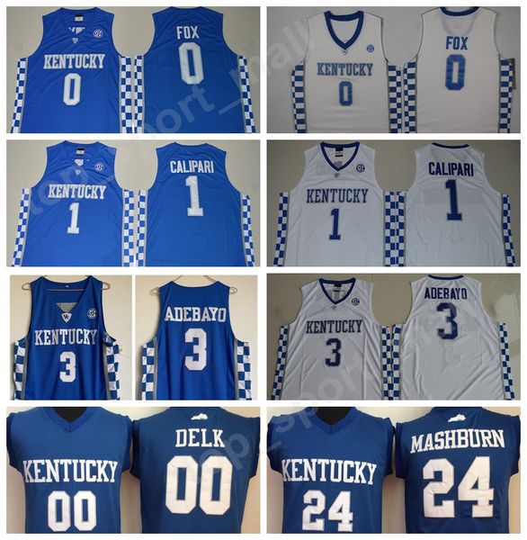 Kentucky Wildcats College DeAaron Fox Jersey 0 Men Basketball 00 Tony Delk 24 Jamal Mashburn 1 John Calipari 5 Malik Monk Edrice Adebayo
Kentucky Wildcats College DeAaron Fox Jersey 0 Men Basketball 00 Tony Delk 24 Jamal Mashburn 1 John Calipari 5 Malik Monk Edrice Adebayo