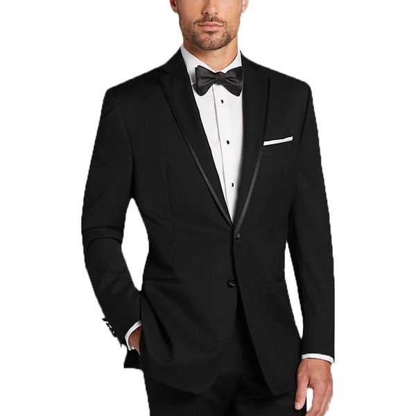 black men suits for wedding custom made groom tuxedos slim fit groomsmen suits man blazers 2 pieces elegent male jacket classic pants, Black;gray
black men suits for wedding custom made groom tuxedos slim fit groomsmen suits man blazers 2 pieces elegent male jacket classic pants, Black;gray