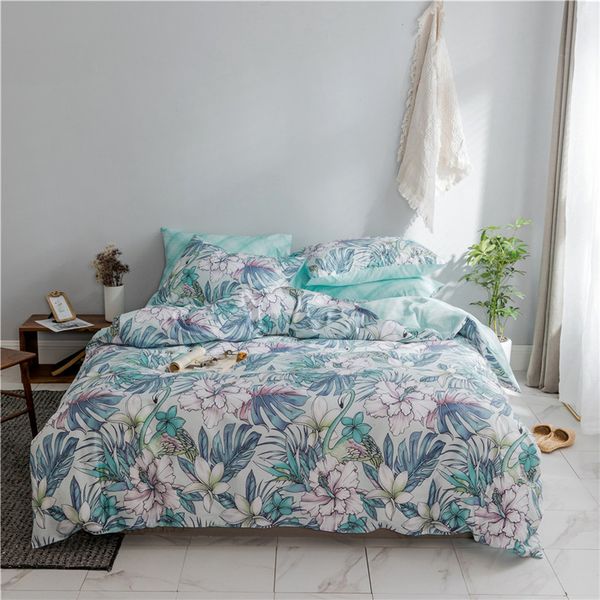 2018 fashion leaves green bedding set 100% coon fabric twin king size 3/4pc print duvet cover flat sheet pillowcases
2018 fashion leaves green bedding set 100% coon fabric twin king size 3/4pc print duvet cover flat sheet pillowcases