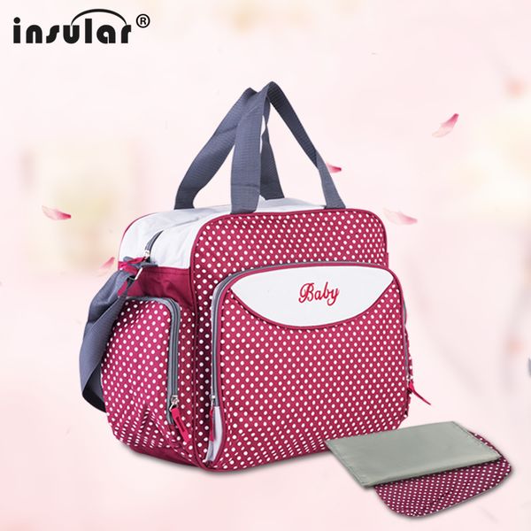 insular waterproof mummy nappy bag baby diaper changing shoulder bag multifunction maternity handbag stroller for baby care
insular waterproof mummy nappy bag baby diaper changing shoulder bag multifunction maternity handbag stroller for baby care