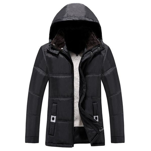 zollrfea fashion winter thickening solid men's jacket padded cotton windproof breathable smart casual overcoat ca0205, Black
zollrfea fashion winter thickening solid men's jacket padded cotton windproof breathable smart casual overcoat ca0205, Black