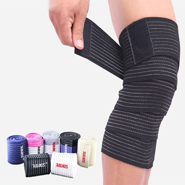 1 pcs powerlifting elastic bandage leg compression calf knee support strap wraps band brace sports for safety, Black;gray
1 pcs powerlifting elastic bandage leg compression calf knee support strap wraps band brace sports for safety, Black;gray