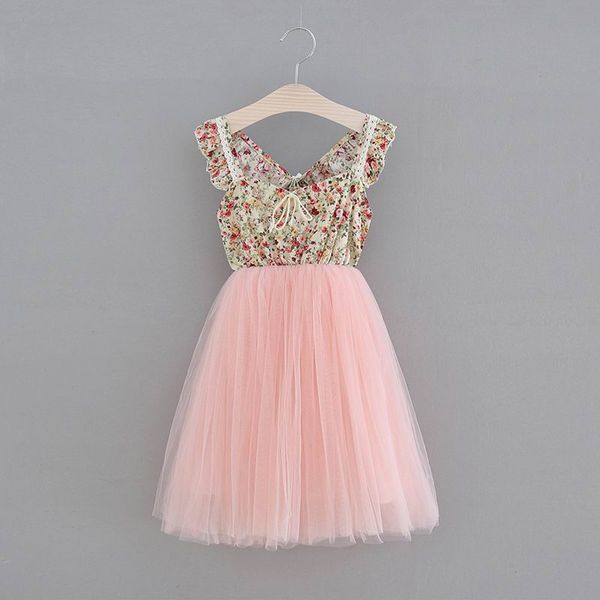 retail girl princess dress beige floral mid calf length soft pink gauze backless sweet dress children clothing 2-7y hh001, Red;yellow
retail girl princess dress beige floral mid calf length soft pink gauze backless sweet dress children clothing 2-7y hh001, Red;yellow