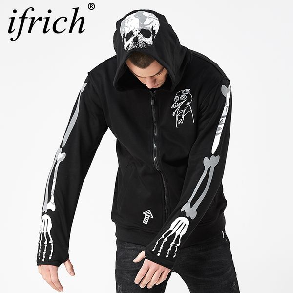 hoodies men 2018 fashion black hoodie brand men personality zipper sweatshirt male hoody tracksuit hip hop autumn winter cosplay
hoodies men 2018 fashion black hoodie brand men personality zipper sweatshirt male hoody tracksuit hip hop autumn winter cosplay