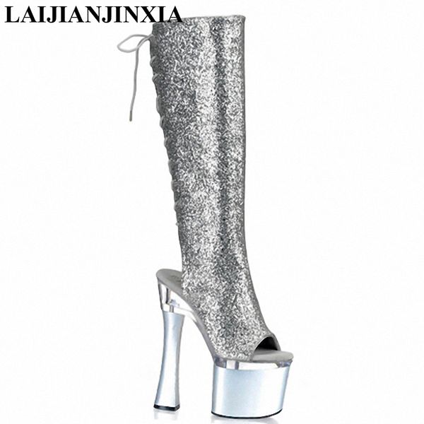 laijianjinxia new knee high boots for women open toe lace up shoes ladies platform boots gothic punk womans shoes, Black
laijianjinxia new knee high boots for women open toe lace up shoes ladies platform boots gothic punk womans shoes, Black