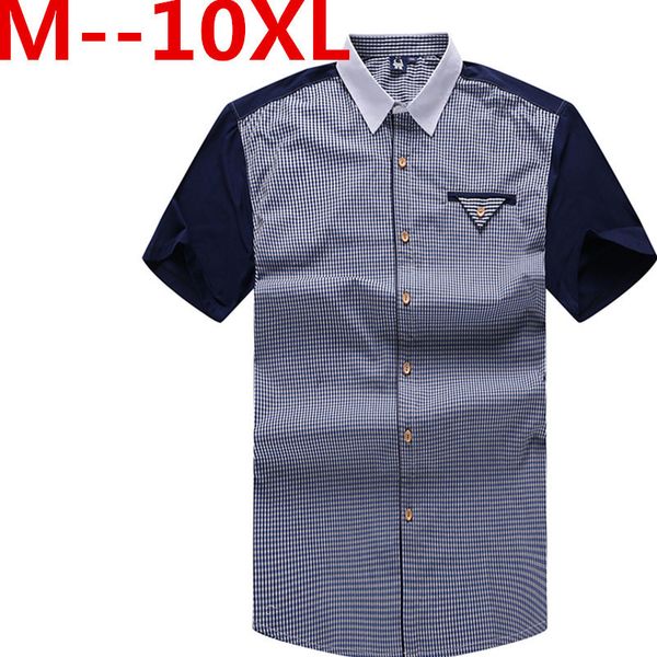 plus size 10xl 9xl 8xl 7x 6xl 5xl brand clothing short sleeve shirt men plaid shirt slim fit 100% cotton casual social men, White;black
plus size 10xl 9xl 8xl 7x 6xl 5xl brand clothing short sleeve shirt men plaid shirt slim fit 100% cotton casual social men, White;black