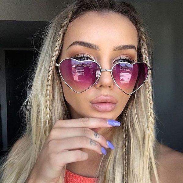 ladies heart shaped sunglasses metal women brand designer fashion rimless love clear ocean lenses sun glasses oculos uv400 564, White;black
ladies heart shaped sunglasses metal women brand designer fashion rimless love clear ocean lenses sun glasses oculos uv400 564, White;black