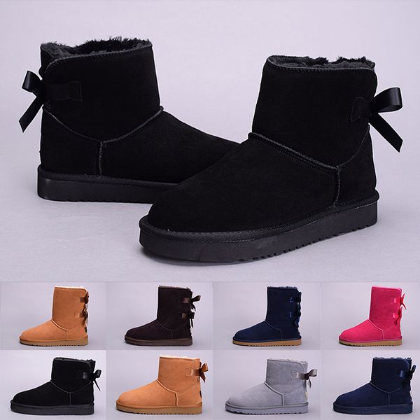 Hot Sale new Winter Bowtie WGG Women's Australia Classic kneel half Boots Ankle boots Black Grey chestnut navy blue red Women boots 36-41
Hot Sale new Winter Bowtie WGG Women's Australia Classic kneel half Boots Ankle boots Black Grey chestnut navy blue red Women boots 36-41