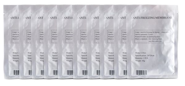 Antifreeze membrane freeze fat anti cooling gel pad antifreeze membrane for cryotherapy fat freezing treatment dhl free
Antifreeze membrane freeze fat anti cooling gel pad antifreeze membrane for cryotherapy fat freezing treatment dhl free