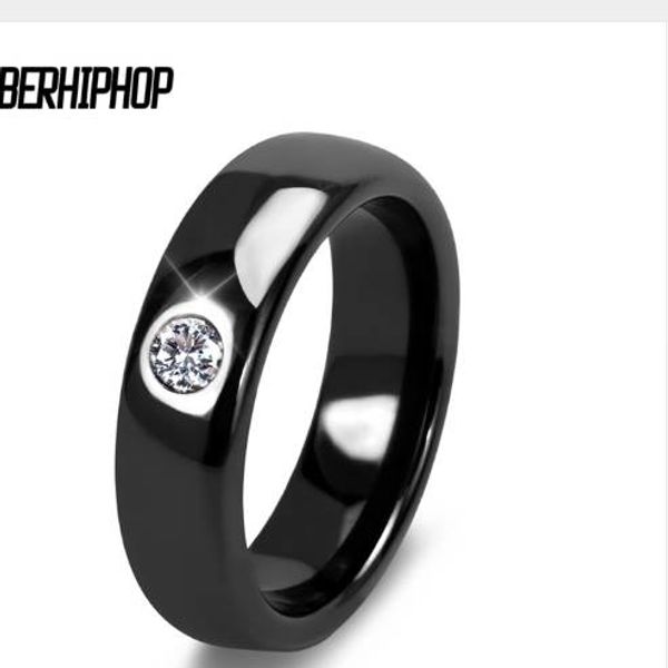 fashion men women black white colorful ring ceramic ring for women with big crystal wedding band ring width 6mm size 6-9 gift, Silver
fashion men women black white colorful ring ceramic ring for women with big crystal wedding band ring width 6mm size 6-9 gift, Silver