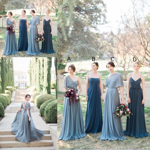 gray blue long bridesmaid dresses 2020 chiffon floor length elegant maid of honor dress formal evening party gowns bm003
gray blue long bridesmaid dresses 2020 chiffon floor length elegant maid of honor dress formal evening party gowns bm003
