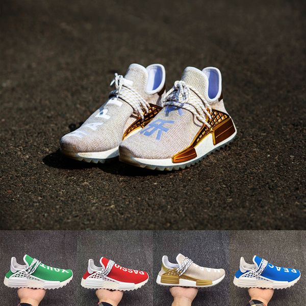 New color Human Race mens shoes Peace Passion Happy Youth and Heart hu Pharrell Williams black blue green red Womens Running Sneakers
New color Human Race mens shoes Peace Passion Happy Youth and Heart hu Pharrell Williams black blue green red Womens Running Sneakers