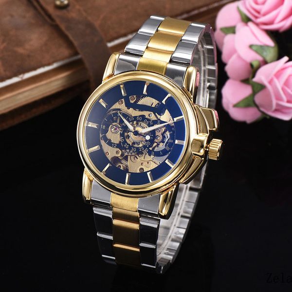 casual men watches hight quality mechanical automatic full stainless steel band male wrist watch for men's gift dropshipping, Slivery;brown
casual men watches hight quality mechanical automatic full stainless steel band male wrist watch for men's gift dropshipping, Slivery;brown