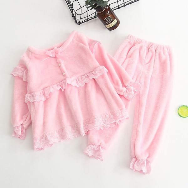 baby girls clothing set girls autumn winter warm thick coral velvet sleepwear sets princess pink lace casual clothes suit, White
baby girls clothing set girls autumn winter warm thick coral velvet sleepwear sets princess pink lace casual clothes suit, White
