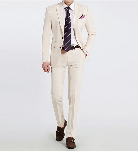 brand new light beige 2 piece suit men wedding tuxdos groom tuxedos notch lapel side vent men blazer(jacket+pants+tie) 1332, Black;gray
brand new light beige 2 piece suit men wedding tuxdos groom tuxedos notch lapel side vent men blazer(jacket+pants+tie) 1332, Black;gray