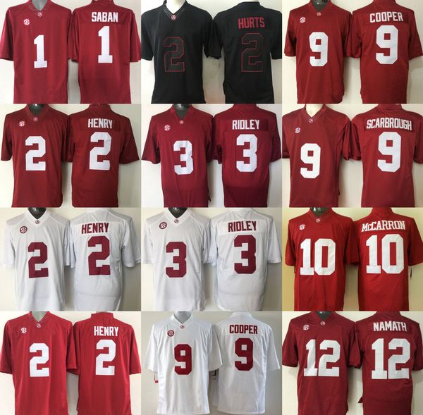Alabama Crimson Tide Nick Saban Derrick Henry Jalen Hurts Ridley Trent Richardson T.J. Yeldon Blake Sims Julio Jones Cooper college Jersey
Alabama Crimson Tide Nick Saban Derrick Henry Jalen Hurts Ridley Trent Richardson T.J. Yeldon Blake Sims Julio Jones Cooper college Jersey