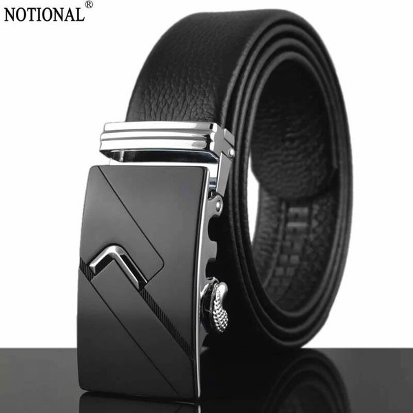 notional men belt men leather belt male genuine leather belts cowskin automatic buckle black gift nx1010e, Black;brown
notional men belt men leather belt male genuine leather belts cowskin automatic buckle black gift nx1010e, Black;brown