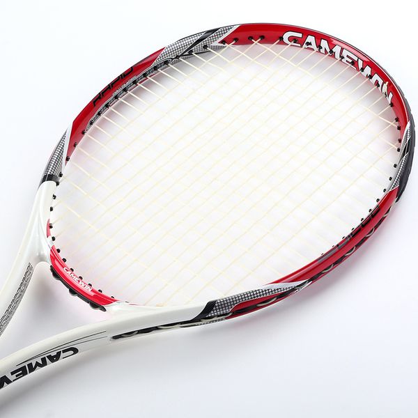 camewin rapid carbon fiber tennis racket graphite grip size l3(4 3/8) strung weight about 300g+/-5g with cover bag over grip
camewin rapid carbon fiber tennis racket graphite grip size l3(4 3/8) strung weight about 300g+/-5g with cover bag over grip