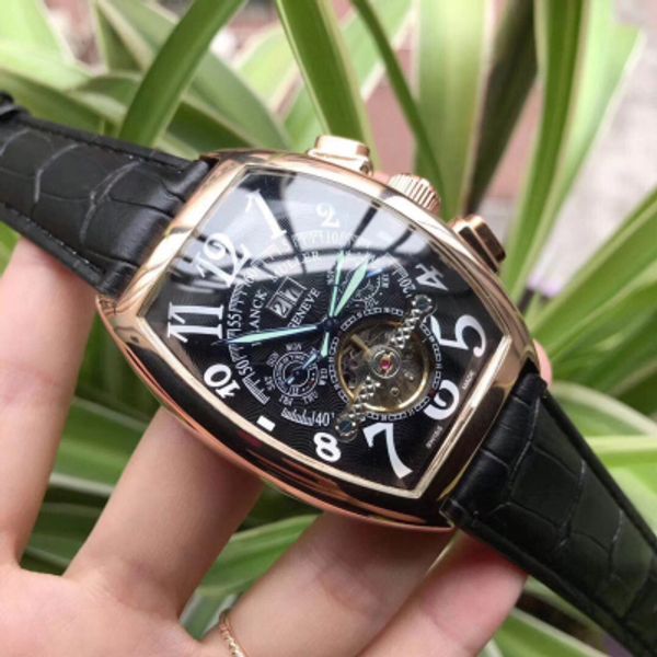watch luxury men's watch automatic mechanical designer fashion business leather strap men's watch montres homme relogios homem, Slivery;brown
watch luxury men's watch automatic mechanical designer fashion business leather strap men's watch montres homme relogios homem, Slivery;brown