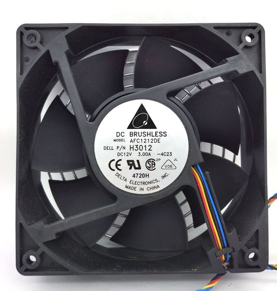 новый первоначально перепад afc1212de dc12v 3.00 a 120*120*38mm для dell p/n: охлаждающий вентилятор компьютера h3012 
новый первоначально перепад afc1212de dc12v 3.00 a 120*120*38mm для dell p/n: охлаждающий вентилятор компьютера h3012