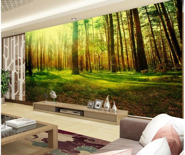 custom wall mural modern art painting mural wallpaper nostalgic classic living room wallpaper 3d painting tv setting wall decor