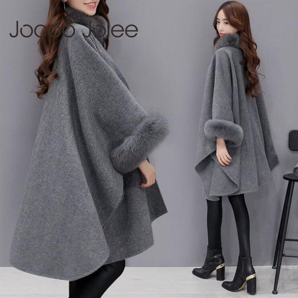 jocoo jolee women winter jacket fashion faux fur coat thick warm parka korean knitwear cardigan femme streetwear, Black;brown
jocoo jolee women winter jacket fashion faux fur coat thick warm parka korean knitwear cardigan femme streetwear, Black;brown