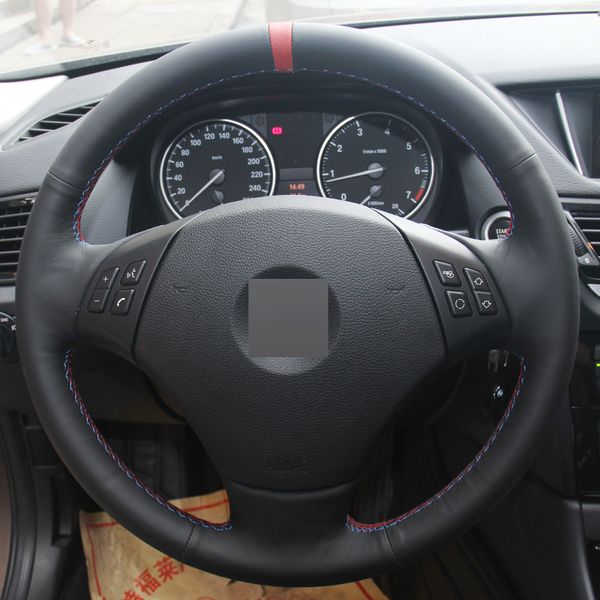 black genuine leather diy hand-stitched car steering wheel cover for bmw e90 320 318i 320i 325i 330i 320d x1
black genuine leather diy hand-stitched car steering wheel cover for bmw e90 320 318i 320i 325i 330i 320d x1