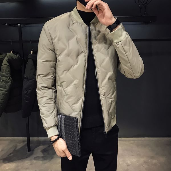 winter boutique new men's temperament casual jacket cotton padded youth personality solid color simple warm large size, Black
winter boutique new men's temperament casual jacket cotton padded youth personality solid color simple warm large size, Black