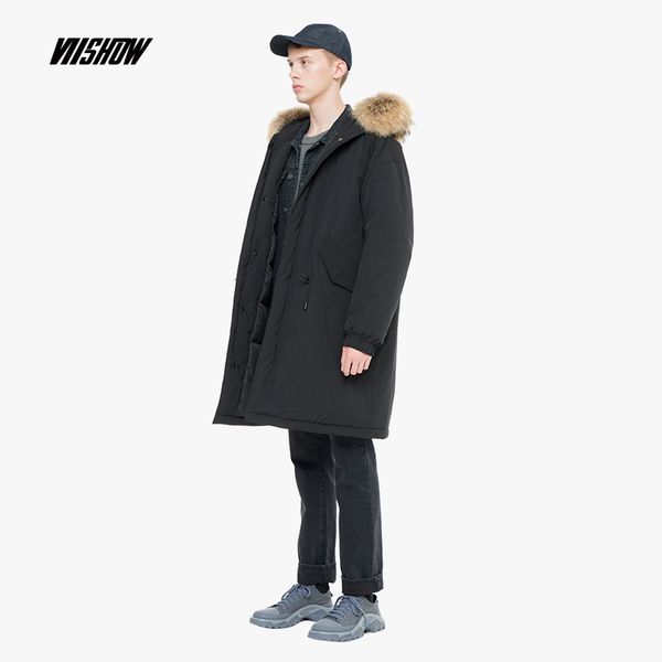 viishow hooded men's downjacket doudoune homme solid men's winter jackets for men 2018 jackets thick down, Black
viishow hooded men's downjacket doudoune homme solid men's winter jackets for men 2018 jackets thick down, Black