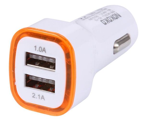 5V 2.1A Dual USB Ports Led Light Car Charger Adapter Universal Charing Adapter for iphone Samsung S7 HTC LG Cell phone 2018 500pcs by DHL
5V 2.1A Dual USB Ports Led Light Car Charger Adapter Universal Charing Adapter for iphone Samsung S7 HTC LG Cell phone 2018 500pcs by DHL