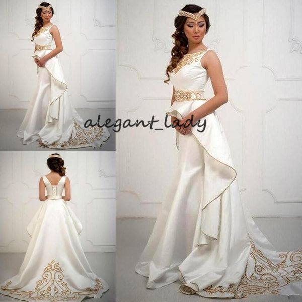 mermaid satin long peplum prom dresses 2018 modest elegant saudi arabic jewel neck gold beaded formal special evening occasion dresses, Black
mermaid satin long peplum prom dresses 2018 modest elegant saudi arabic jewel neck gold beaded formal special evening occasion dresses, Black