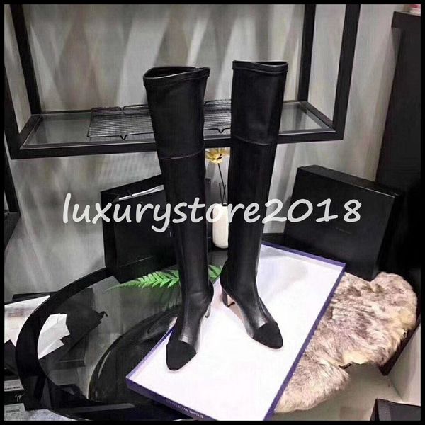 2017 runway women luxury stretch over knee boots long boots shoes 3 color size 34-40, Black
2017 runway women luxury stretch over knee boots long boots shoes 3 color size 34-40, Black