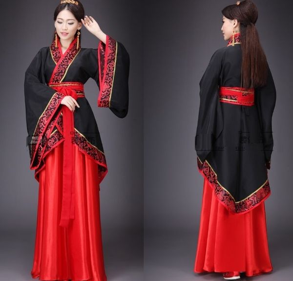 hanfu national costume ancient chinese cosplay costume ancient chinese hanfu women clothes lady stage dress, Black;red
hanfu national costume ancient chinese cosplay costume ancient chinese hanfu women clothes lady stage dress, Black;red