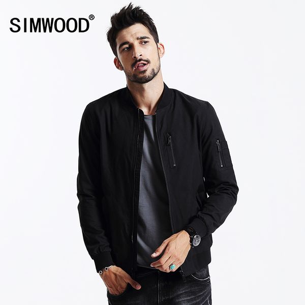 simwood brand clothing 2017 new autumn winter windbreaker men coat bomber jacket cotton coats men wj1648, Black;brown
simwood brand clothing 2017 new autumn winter windbreaker men coat bomber jacket cotton coats men wj1648, Black;brown