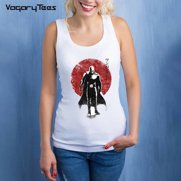 one punch tank women bodybuilding singlets latest female vests sleeveless clothing strongest hero plus size, White
one punch tank women bodybuilding singlets latest female vests sleeveless clothing strongest hero plus size, White