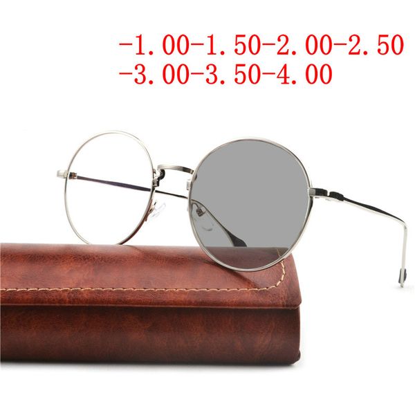 mincl/ fashion round sun pchromic myopia eyeglasses optical men student finished myopia eyewear prescription goggles nx, Black
mincl/ fashion round sun pchromic myopia eyeglasses optical men student finished myopia eyewear prescription goggles nx, Black