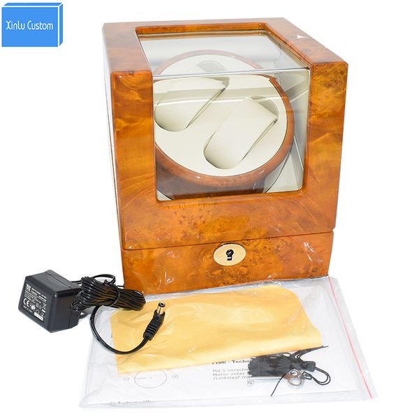 luxury watches special automatic watch winder 2, gift choice wooden leather watch box display rotation slient mabuchi motor case, Black
luxury watches special automatic watch winder 2, gift choice wooden leather watch box display rotation slient mabuchi motor case, Black