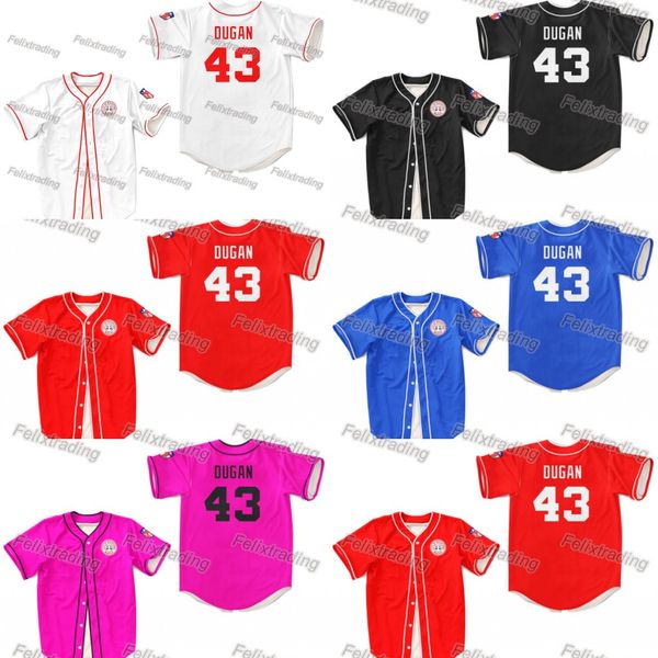 #43 Hanks Jimmy Dugan Baseball Jersey Stitch Jimmy Dugan Movie Baseball Jersey S-3XL Fast Free Shipping
#43 Hanks Jimmy Dugan Baseball Jersey Stitch Jimmy Dugan Movie Baseball Jersey S-3XL Fast Free Shipping