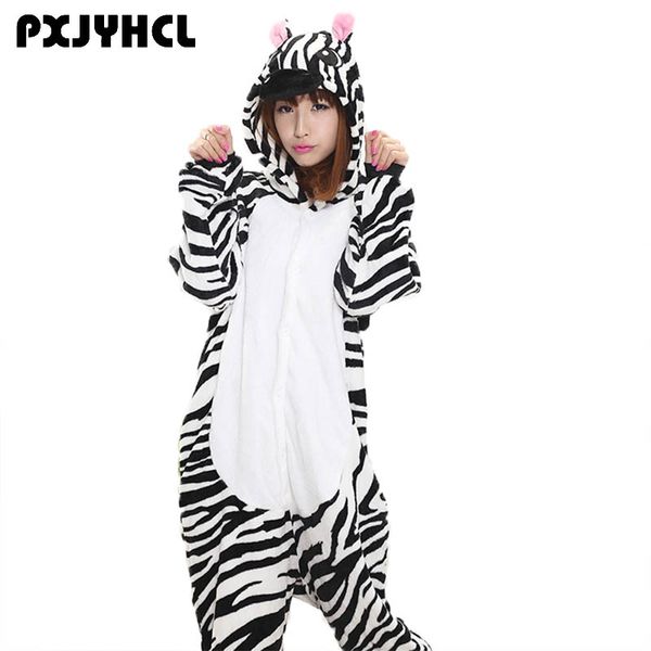 

anime kigurumi zebra onesie women sleepwear costume animal bat pajamas flannel warm loose soft nightgown cosplay pyjama, Blue;gray