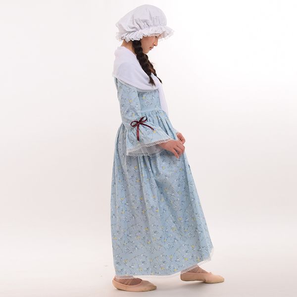 6-14 years kids girls halloween carnival costume cosplay retro civil war colonial reenactment rural pioneer dress, Black;red
6-14 years kids girls halloween carnival costume cosplay retro civil war colonial reenactment rural pioneer dress, Black;red