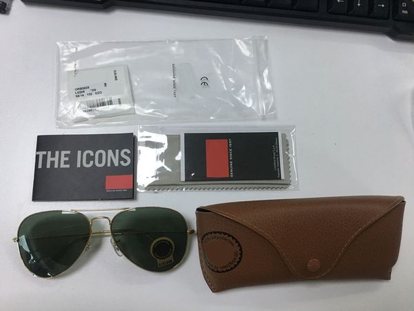 2018 new rb 1pc cla ic pilot ungla e de igner brand un gla e eyewear gold metal green 58mm 62mm gla len e brown ca e
2018 new rb 1pc cla ic pilot ungla e de igner brand un gla e eyewear gold metal green 58mm 62mm gla len e brown ca e