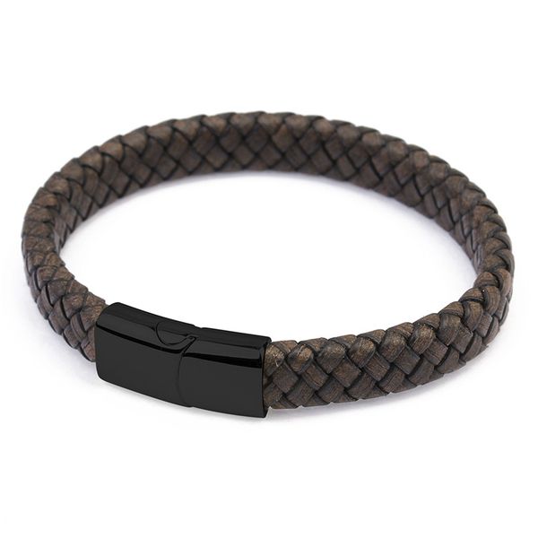 xinyao 2017 brown black braided genuine leather bracelet mens handmade stainless steel clasps bracelets bangles male jewelry, Golden;silver
xinyao 2017 brown black braided genuine leather bracelet mens handmade stainless steel clasps bracelets bangles male jewelry, Golden;silver