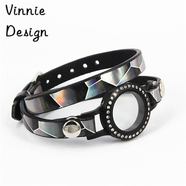 vinnie design jewelry fashion leather wrap bracelet for women men floating lockets bracelets pulseira, Golden;silver
vinnie design jewelry fashion leather wrap bracelet for women men floating lockets bracelets pulseira, Golden;silver