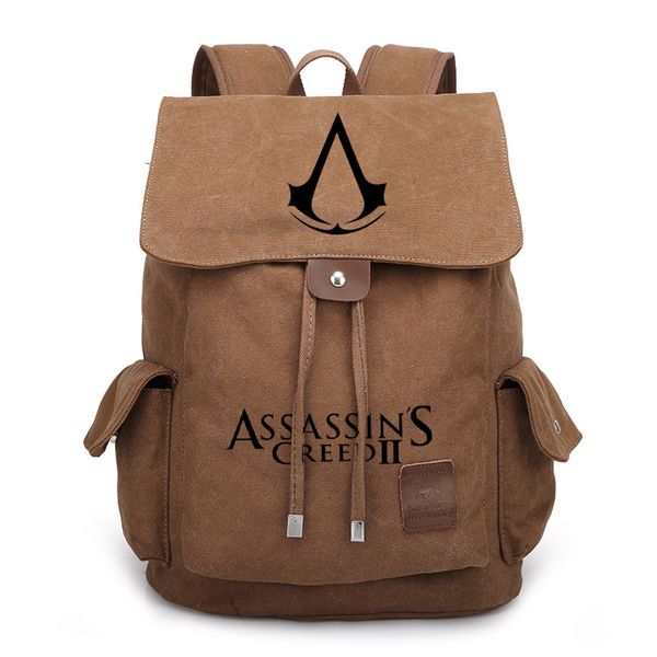 vintage style assassin's creed printed bag backpack travel canvas book school men women boy girls bag gift
vintage style assassin's creed printed bag backpack travel canvas book school men women boy girls bag gift