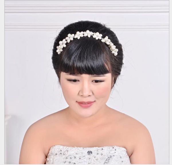 new hair band with bridal hair, hair ornament, korean version, popular hair ornaments, pearl head hoop, Slivery;golden
new hair band with bridal hair, hair ornament, korean version, popular hair ornaments, pearl head hoop, Slivery;golden