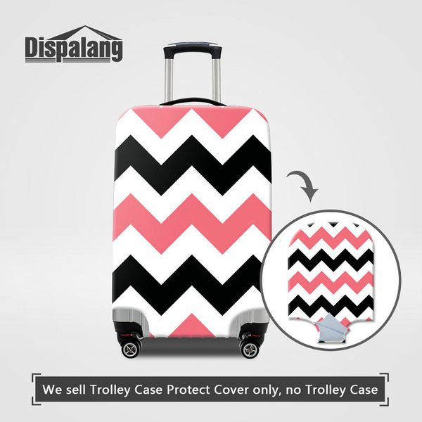 women designer travle luggage protector covers for trunk 3d striped printing dust rain cover for 18-30 inch suitcase thick elastic perfectly, Black
women designer travle luggage protector covers for trunk 3d striped printing dust rain cover for 18-30 inch suitcase thick elastic perfectly, Black