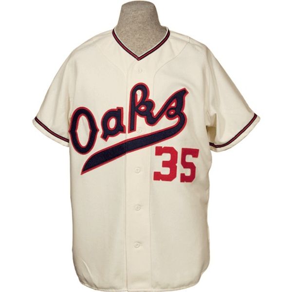 Oakland Oaks 1955 Home Jersey 100% Stitched Embroidery Logos Vintage Baseball Jerseys Custom Any Name Any Number Free Shipping
Oakland Oaks 1955 Home Jersey 100% Stitched Embroidery Logos Vintage Baseball Jerseys Custom Any Name Any Number Free Shipping